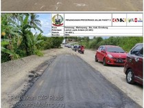 Proyek Jalan Paleteang-Malimpung-Batas Enrekang Masuki Tahap Konstruksi