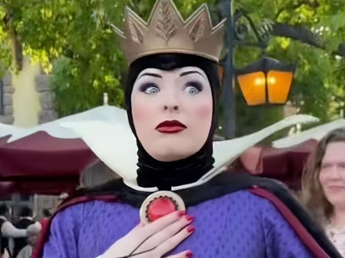 Sabrina Von B. Evil Queen Disneyland California