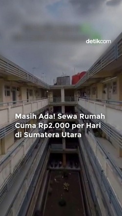 Video: Masih Ada! Sewa Rumah Cuma Rp 2.000 per Hari di Sumatera Utara