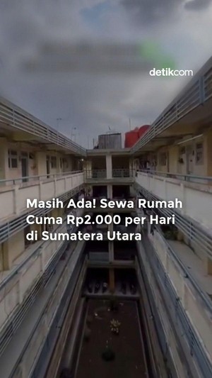 Video: Masih Ada! Sewa Rumah Cuma Rp 2.000 per Hari di Sumatera Utara