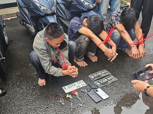 Polisi Bongkar Sindikat Curanmor di Tangerang, Pelaku hingga Penadah Ditangkap