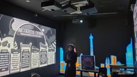 Ruang pertama, dreambook. Disini pengunjung diajak mengenal sejarah Kota Jakarta.
