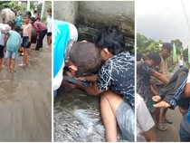 Kronologi Anak 8 Tahun di Bandar Lampung Tewas Terseret Arus Saat Hujan Deras