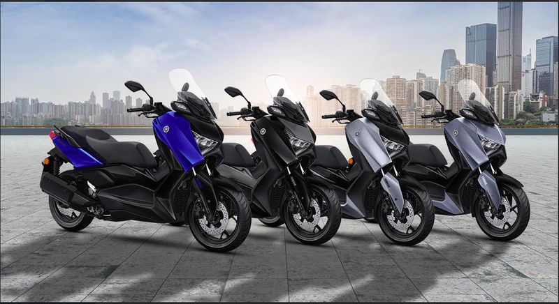 Warna baru Yamaha XMAX Connected 2026 Warna baru Yamaha XMAX Connected 2026
