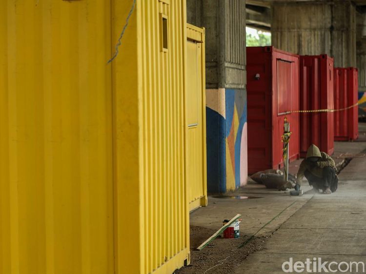 Wisata Kalimalang Siapkan 87 Kontainer Kuliner di Bawah Tol Becakayu