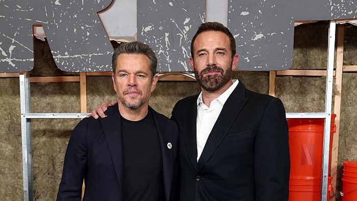 NEW YORK, NEW YORK - JANUARY 13: Luciana Damon and Matt Damon attend Netflixs The Rip New York premiere at Alice Tully Hall, Lincoln Center on January 13, 2026 in New York City. (Photo by John Nacion/FilmMagic)