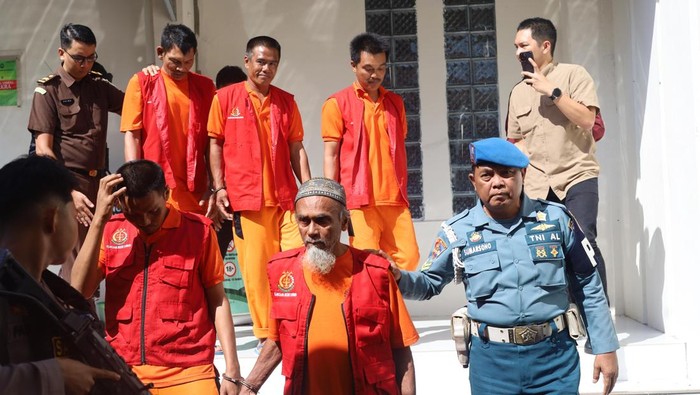 5 WN Myanmar Penyelundup 704,8 Kg Sabu di Perairan Karimun Divonis Hukuman Mati
