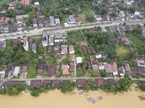 Abrasi Sungai Batanghari Ancam Permukiman Warga