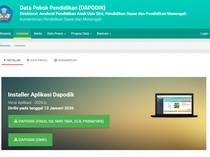 Kemendikdasmen Rilis Aplikasi Dapodik Versi 2026.b, Segara Unduh dan Install!