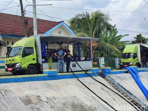 2 Mobil Pompa Tambahan Dikerahkan Tangani Banjir Bengawan Jero Lamongan