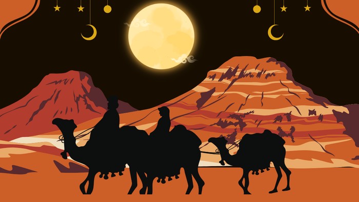 Ilustrasi Isra Miraj