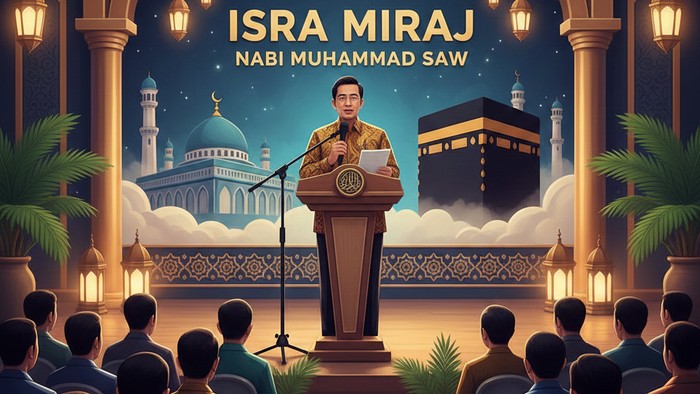 20 Contoh Kata Sambutan Isra Miraj 2026 Singkat di Masjid, Sekolah-Pesantren