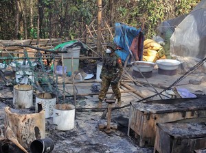 Junta Myanmar Gerebek 3 Pabrik Narkoba Terbesar di Tengah Hutan