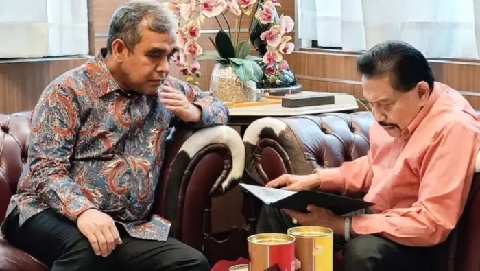 Ketua MPR Bertemu Hendropriyono, Bahas Intelijen Hingga Masalah Global