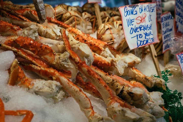 King Crab. Ilustrasi