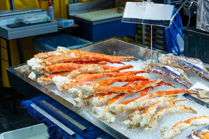 King Crab. Ilustrasi