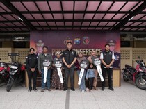 Polres Kediri Kota Kembalikan Motor Korban Curanmor, Gratis!