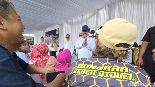 Lapas Kelas I Cirebon, Jawa Barat (Jabar) menggelar bakti kesehatan dan dihadiri Menteri Imipas Agus Andrianto