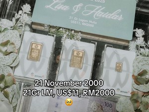 Viral! Mahar Pengantin Tak Biasa, Logam Mulia & Dolar AS Sesuai Tanggal Lahir