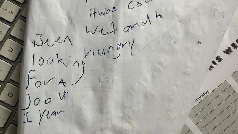 Nekat Curi Makanan gegara Lapar, Maling Ini Tulis Permintaan Maaf