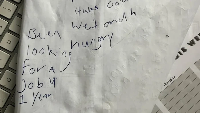 Nekat Curi Makanan gegara Lapar, Maling Ini Tulis Permintaan Maaf