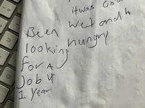 Nekat Curi Makanan gegara Lapar, Maling Ini Tulis Permintaan Maaf