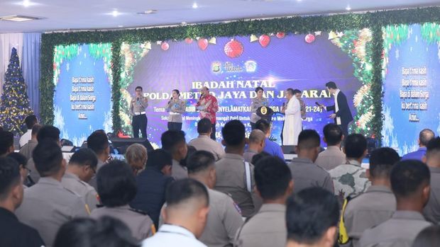 Perayaan Natal 2025 di Polda Metro Jaya