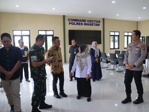 Gedung SPKT dan Pos Polisi Sarangan Resmi Beroperasi di Magetan