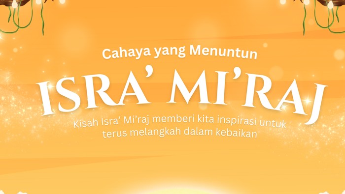 Poster Isra Miraj 2026