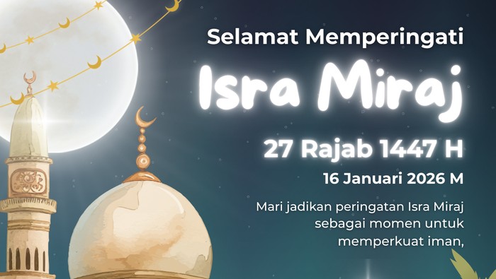 100+ Ucapan Isra Miraj 2026 yang Menarik, Lucu, Penuh Doa dan Harapan
