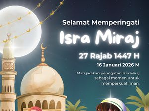 100+ Ucapan Isra Miraj 2026 yang Menarik, Lucu, Penuh Doa dan Harapan