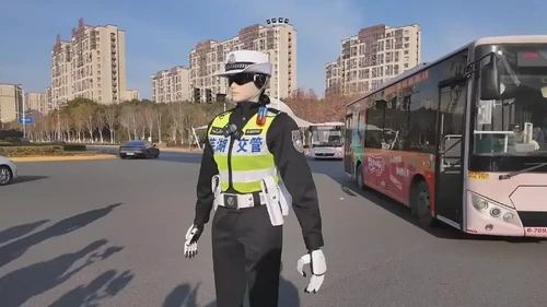 Robot Polisi China