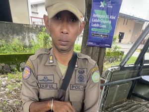 Viral Ranjau Paku di Lingkar Timur Sidoarjo, Satpol PP Sisir Jalan Raya