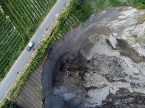 Lubang Raksasa di Aceh Tengah Terbentuk Sejak Tahun 2000-an