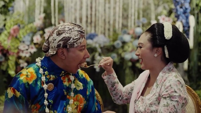 Doa Tata Cahyani untuk Pernikahan Darma Mangkuluhur dengan Patricia Schuldtz