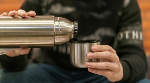 Termos kopi. Ilustrasi