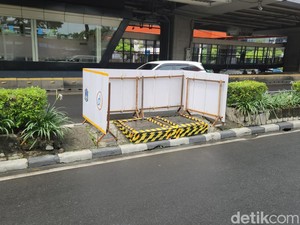 Before-After Tiang Monorel yang Akhirnya Dibongkar
