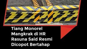 Video: Tiang Monorel Mangkrak di HR Rasuna Said Resmi Dicopot Bertahap