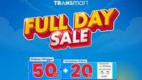 Jangan Lupa Merapat! Transmart Full Day Sale Banjir Diskon 50% + 20%