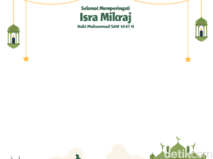 10 Twibbon Isra Mikraj 2026 untuk Status WA dan Instagram