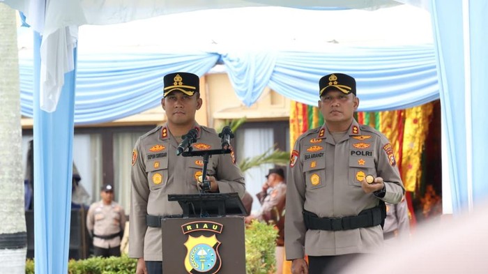 Eks Korspripim Kapolda Riau AKBP Sepuh Resmi Jabat Kapolres Siak
