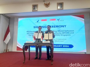 BPOM Jalin Kerjasama dengan HSA Singapura, Ini Untungnya untuk RI