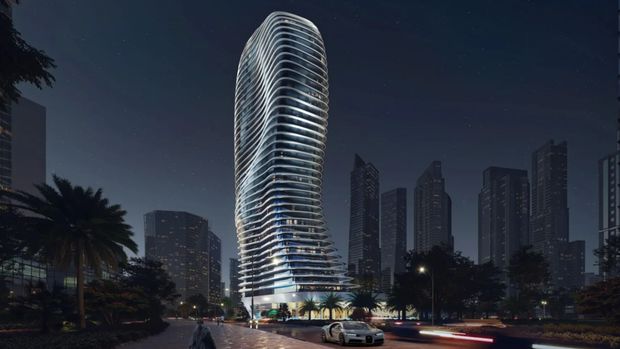 Bugatti Residence di Dubai Bugatti Residence di Dubai, UAE.