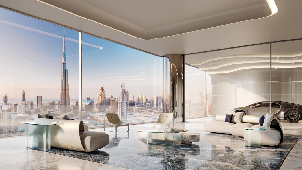 Bugatti Residence di Dubai Bugatti Residence di Dubai, UAE.