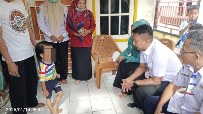 Dua Bocah Asal Gandus Dirawat di RSUD Bari Usai Terjangkit Cacingan
