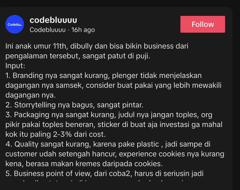 Codeblu Review Plenger Cookies yang Lagi Viral, Begini Katanya!