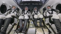 4 Astronaut Kembali ke Bumi Setelah Dievakuasi dari ISS Akibat Sakit Misterius