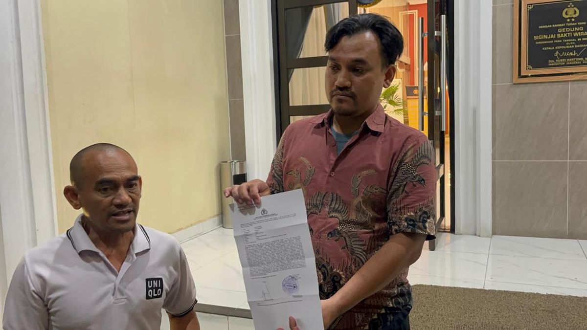 Guru SMK yang Dikeroyok Siswanya Resmi Melapor ke Polda Jambi