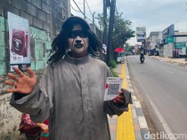 Melek Kemajuan Zaman ala Hantu di Lembang