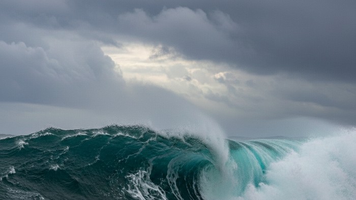 Gelombang Setinggi Gedung 11 Lantai Terdeteksi di Samudra Pasifik